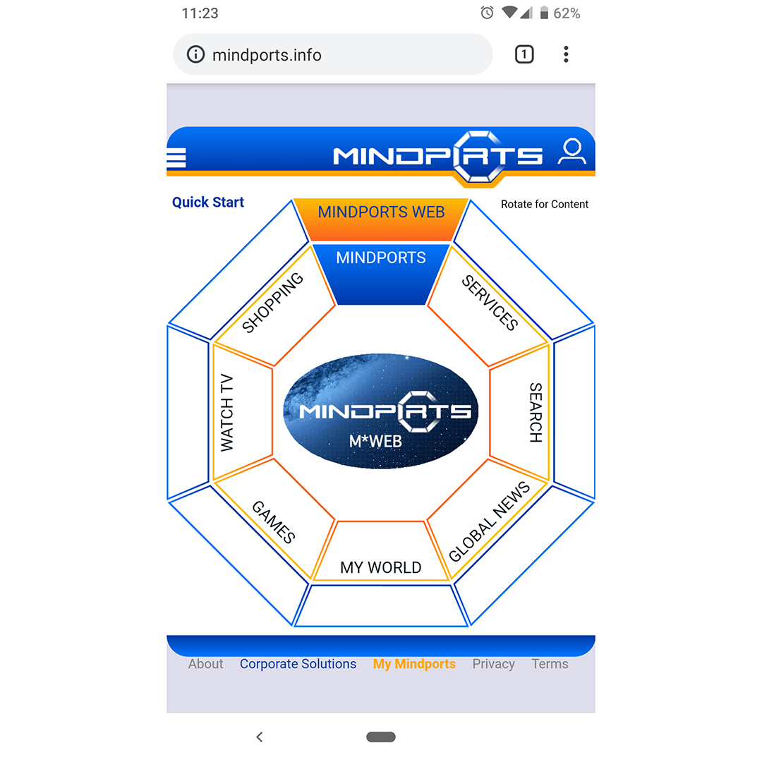 Mindports: Curated, Hierarchical Knowledge Base — Mindports-Phone-Port