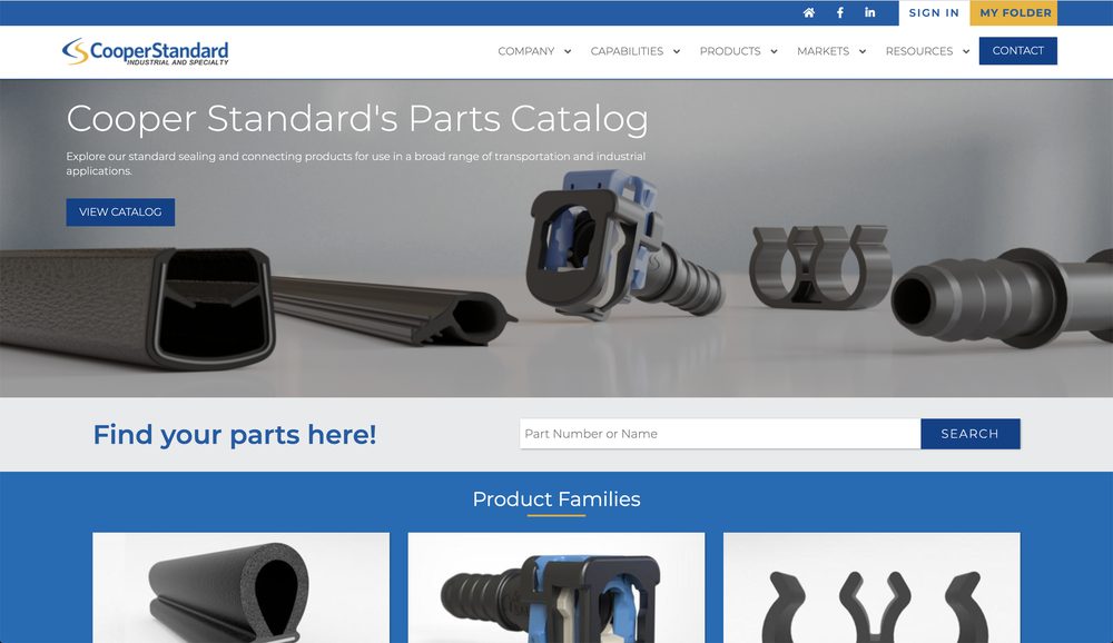 Cooper Standard — Coopers Parts Catalog