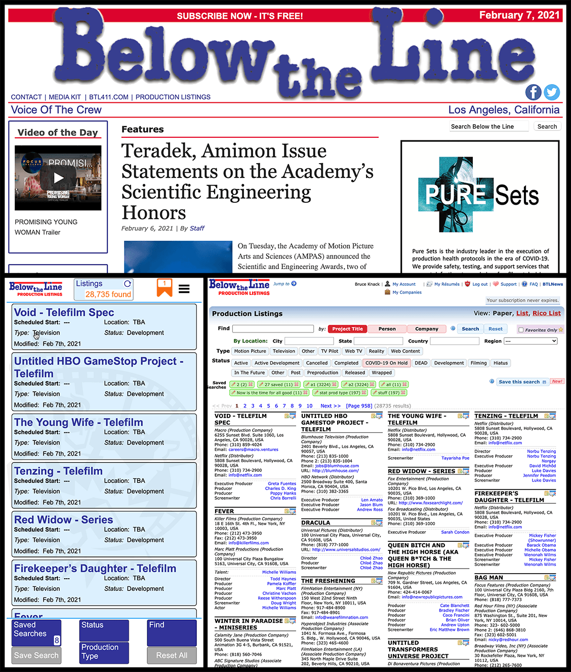 Below The Line